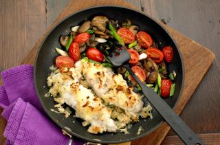 Monkfish pan fry