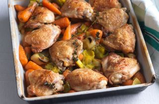 Farmhouse chicken braise