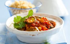 Moroccan root tagine with couscous