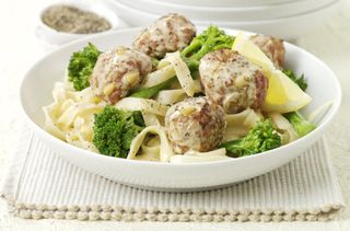 Lemon turkey meatballs